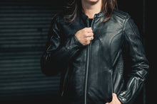 Load image into Gallery viewer, Cyclone - Women's Motorcycle Leather Jacket
