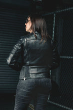 Load image into Gallery viewer, Cyclone - Women's Motorcycle Leather Jacket

