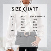 Load image into Gallery viewer, Women’s Ruffled Collared Blouse | Long Sleeve Dressy Work Top
