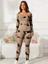 Load image into Gallery viewer, Scoop Neck Long Sleeve : Active Jumpsuit
