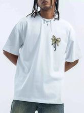 Load image into Gallery viewer, Men's Bow Graphic Oversized T-Shirt
