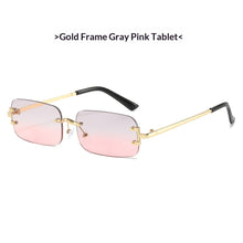 Load image into Gallery viewer, Frameless Rimless Sunglasses – Elegant Western Style
