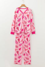 Load image into Gallery viewer, Christmas Tree Pullover and Pants Lounge Set
