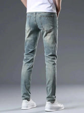 Load image into Gallery viewer, Trendy Washed Slim Fit Denim Jeans for Men
