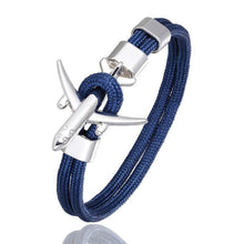 Load image into Gallery viewer, Modern NEW Planes Bracelets For Men and Women In Elegant Charm Chain Paracord Bracelet Metal Airplane Hooks Summer Style
