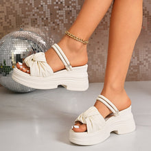 Load image into Gallery viewer, Thick Sole Open Toe Buckle Strap Sandals – Beach Fairy Style
