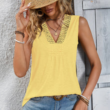 Load image into Gallery viewer, V-Neck Top for Women – Casual Loose-Fit Summer Blouse
