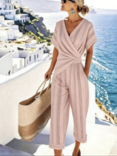Load image into Gallery viewer, Women's Loose Irregular Short-Sleeve Two-Piece Set
