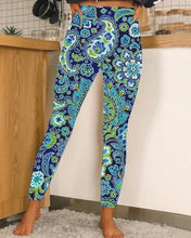 Load image into Gallery viewer, Hawaiian 3D Print Leggings – Unisex Digital Print
