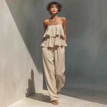 Load image into Gallery viewer, Women's Sleeveless Camisole Top &amp; Casual Pants Set

