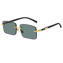 Load image into Gallery viewer, Rimless Crystal Sunglasses – Lightweight &amp; Trendy
