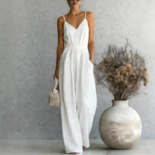 Load image into Gallery viewer, Women's Sleeveless Wide-Leg Jumpsuit – 5 Colors S–3XL
