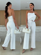 Load image into Gallery viewer, Candy-Colored Bodycon Halterneck Backless High-Waist Wide-Leg Jumpsuit
