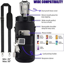 Load image into Gallery viewer, 64oz Motivational Hydration Bottle
