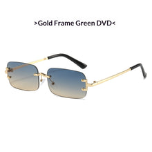 Load image into Gallery viewer, Frameless Rimless Sunglasses – Elegant Western Style
