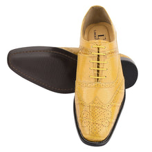 Load image into Gallery viewer, Dallas Genuine Leather Oxford Style Brogue Dress Shoes
