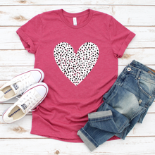 Load image into Gallery viewer, Dalmation Heart Tee OR Sweatshirt
