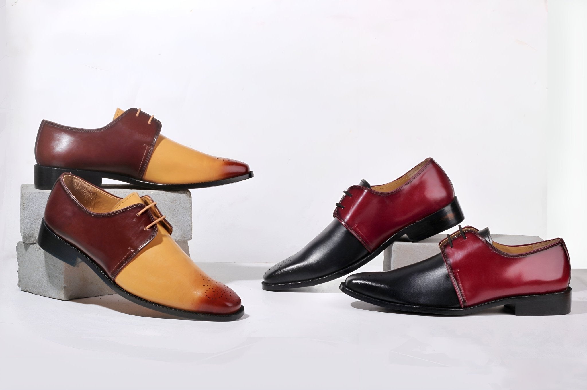 DANIEL Genuine Leather Oxford Dress Shoes for Men – CC Suits