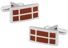 Load image into Gallery viewer, Dark Orange Cufflinks
