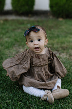 Load image into Gallery viewer, Dashing Floral Petite Hair Bow
