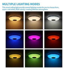 Load image into Gallery viewer, Bluetooth Wireless RGB Music Ceiling Light
