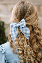 Load image into Gallery viewer, Daybreak Plaid Darling Hair Bow
