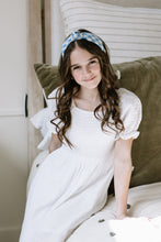 Load image into Gallery viewer, Daybreak Plaid Knotted Headband
