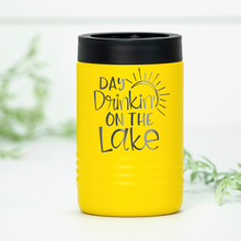 Load image into Gallery viewer, Day Drinkin on the Lake Engraved Can Cooler
