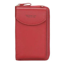 Load image into Gallery viewer, Dazzling Women Wallet Bags Big Card Holder Clutch Messenger Long Shoulder Straps - Trendy Designer Female Clutch Cross Body Bag
