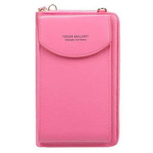 Load image into Gallery viewer, Dazzling Women Wallet Bags Big Card Holder Clutch Messenger Long Shoulder Straps - Trendy Designer Female Clutch Cross Body Bag
