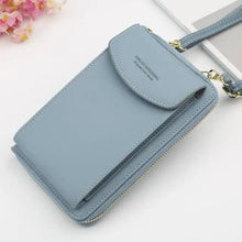 Load image into Gallery viewer, Dazzling Women Wallet Bags Big Card Holder Clutch Messenger Long Shoulder Straps - Trendy Designer Female Clutch Cross Body Bag
