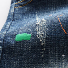 Load image into Gallery viewer, Boys' Denim Pants, New Spring Autumn Korean Style - # BOAA11410013
