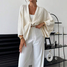 Load image into Gallery viewer, Women’s Criss Cross Knit Sweater
