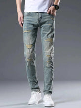 Load image into Gallery viewer, Trendy Washed Slim Fit Denim Jeans for Men
