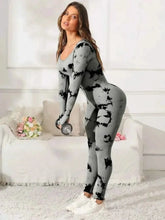 Load image into Gallery viewer, Scoop Neck Long Sleeve : Active Jumpsuit

