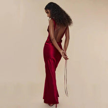 Load image into Gallery viewer, Women's Clothing Banquet Style Evening Lace Up Long Dress
