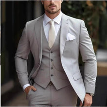 Load image into Gallery viewer, Mens Slim-Fit Light Luxury Suit
