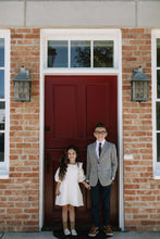 Load image into Gallery viewer, Red Hot Floral Boys Tie
