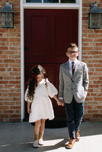 Load image into Gallery viewer, Red Hot Floral Boys Tie
