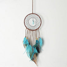 Load image into Gallery viewer, Decoration Home Dream Catchers Hanging Wall Decor Art Pendant Handmade Traditional White Cloud Dream Catcher With Led String Lights Wall Hanging Kids Room Decor Nursery Wall Art Ornament Decor Craft Gift Cute Wind Chimes National Feather Kids Girls
