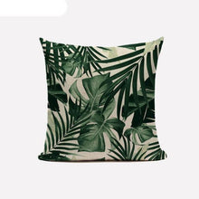 Load image into Gallery viewer, Decorative Linen Cotton Pillow Case Green Throw Pillowcase Outdoor Throw Pillow Cases Decorative Cushion Cover Cotton Linen Farmhouse Home Decor For Couch Sofa Bedroom Farmhouse Style Cushion Cover
