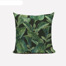 Load image into Gallery viewer, Decorative Linen Cotton Pillow Case Green Throw Pillowcase Outdoor Throw Pillow Cases Decorative Cushion Cover Cotton Linen Farmhouse Home Decor For Couch Sofa Bedroom Farmhouse Style Cushion Cover
