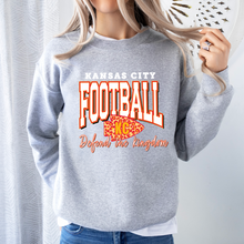 Load image into Gallery viewer, KC Football Defend the Kingdom Tee or Sweatshirt

