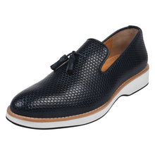 Load image into Gallery viewer, Denis Mens knitted Upper Eva Sole Tassel Loafers
