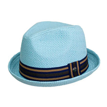 Load image into Gallery viewer, Peter Grimm Deppo - Straw Fedora Hat
