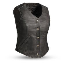 Load image into Gallery viewer, Derringer Women's Motorcycle Leather Vest
