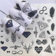 Load image into Gallery viewer, Designer Water Transfer Tips Nail Art Pink Rose Flower Sticker Decals Women Beauty Wedding Nails Love Nail Art Decoration Pop Art Nail Stickers Sexy Girl Designs Comics Water Transfer Decals Manicure DIY Lips Nail Art Decorations Slider Nail Art Stickers
