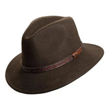 Load image into Gallery viewer, Scala Decatur - Soft Wool Felt Fedora Hat
