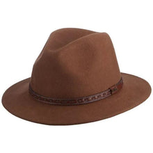 Load image into Gallery viewer, Scala Decatur - Soft Wool Felt Fedora Hat
