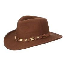 Load image into Gallery viewer, Scala Avondale - Soft Wool Felt Outdoorsman Hat
